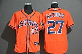 Astros 27 Jose Altuve Orange 2020 Nike Flexbase Jersey,baseball caps,new era cap wholesale,wholesale hats